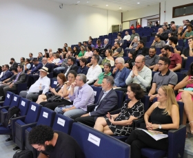 Cerimônia de inauguração do Laboratório de Inteligência Artificial e Boas-Vindas a 1ª Turma de IA. 26/03/2016. Foto: Beto Monteiro/Ascom GRE